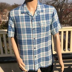 Tommy Bahama Men's Short Sleeve Button Down M